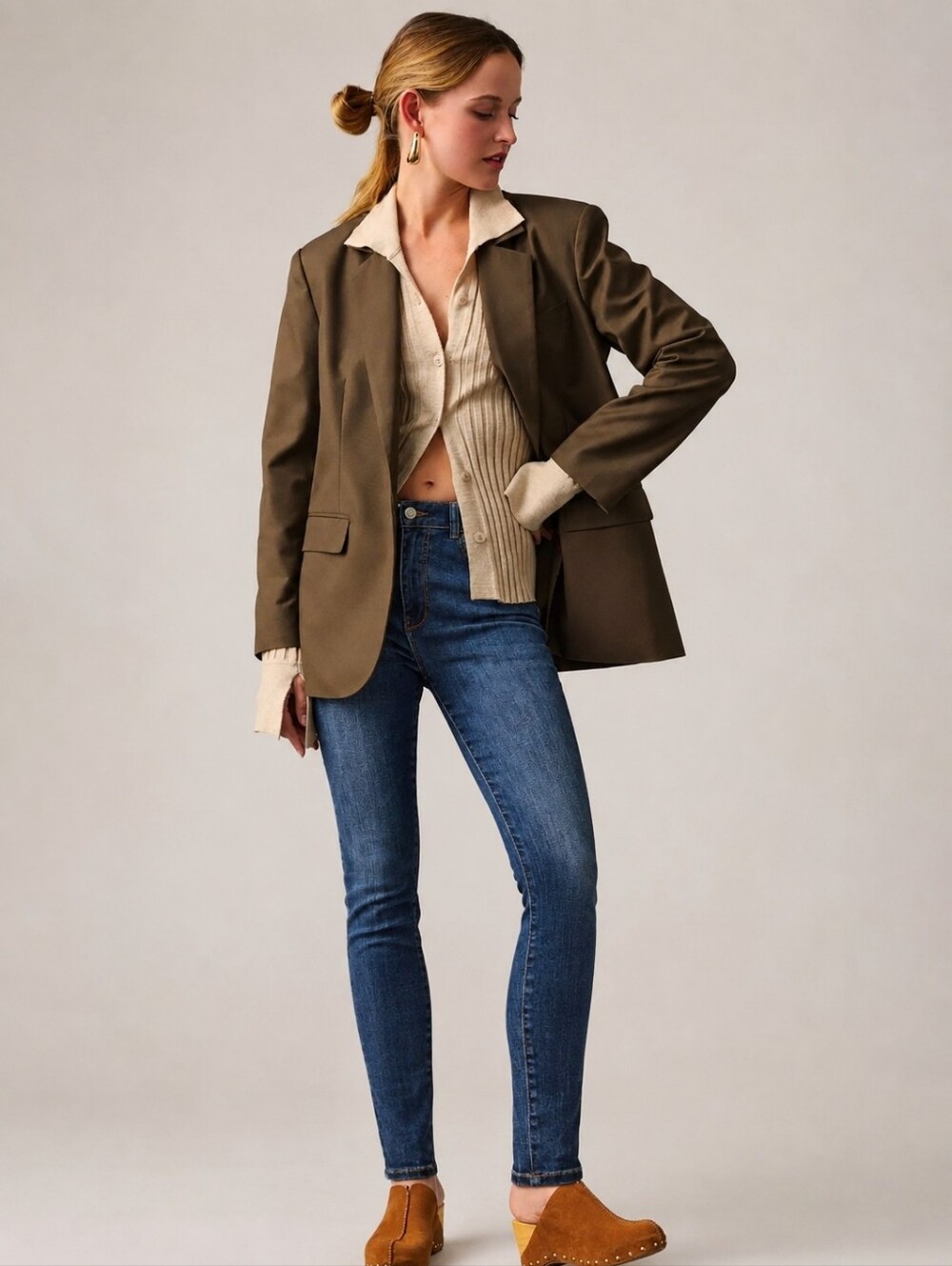 ❤ ANTHROPOLOGIE PILCRO AND THE LETTERPRESS SKINNY JEANS, MID-RISE, 4 (27)